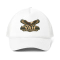 Yah Is My Strength™ Eagle Men’s Trucker Hat | Isaiah 40:31 Inspired Christian Cap | Faith & Courage Eagle Hat | Rooted in Yah Mercantile™