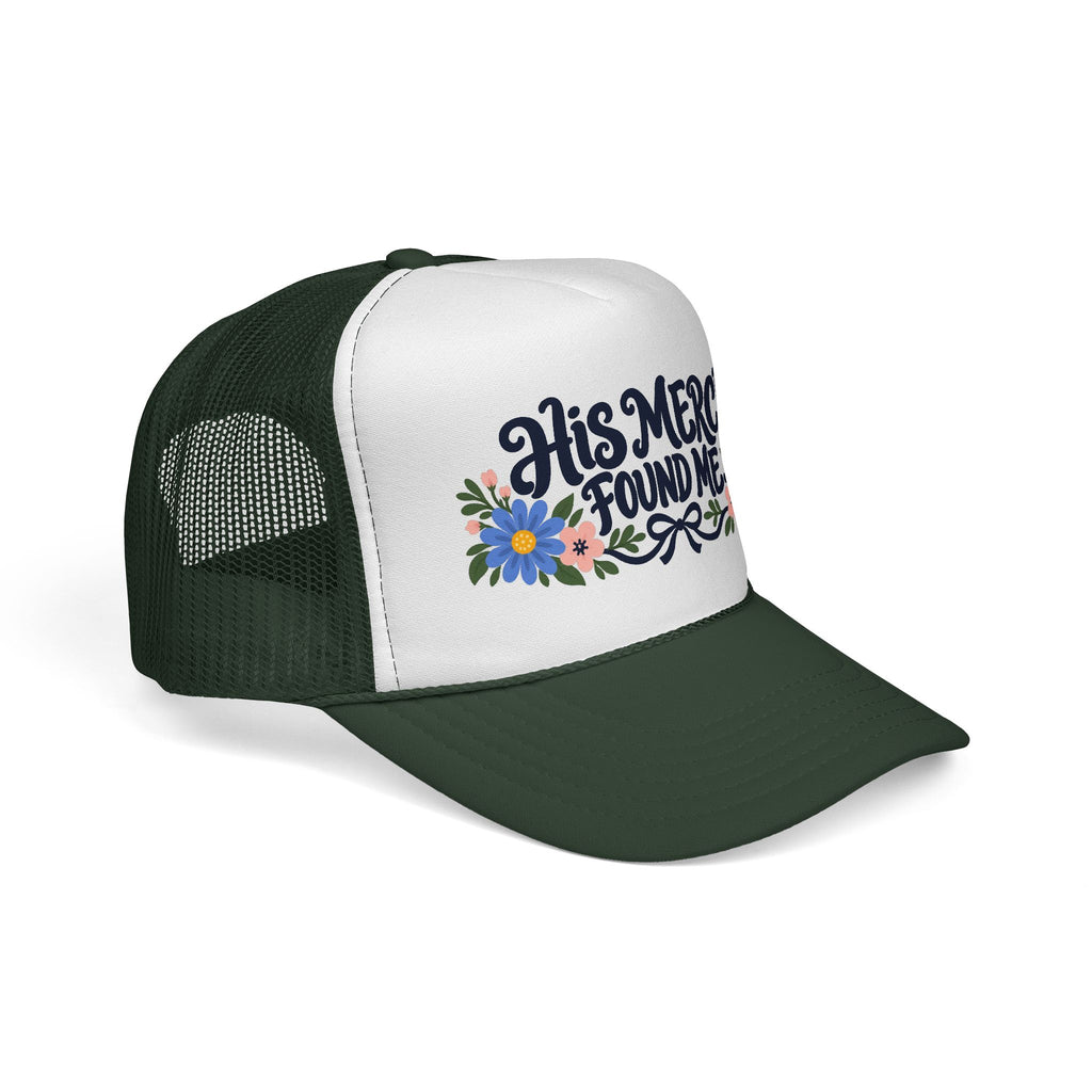 Mercy Found Me™ | Faith-Based Inspirational Hat | Christian Embroidered Cap | Rooted in Yah Mercantile™