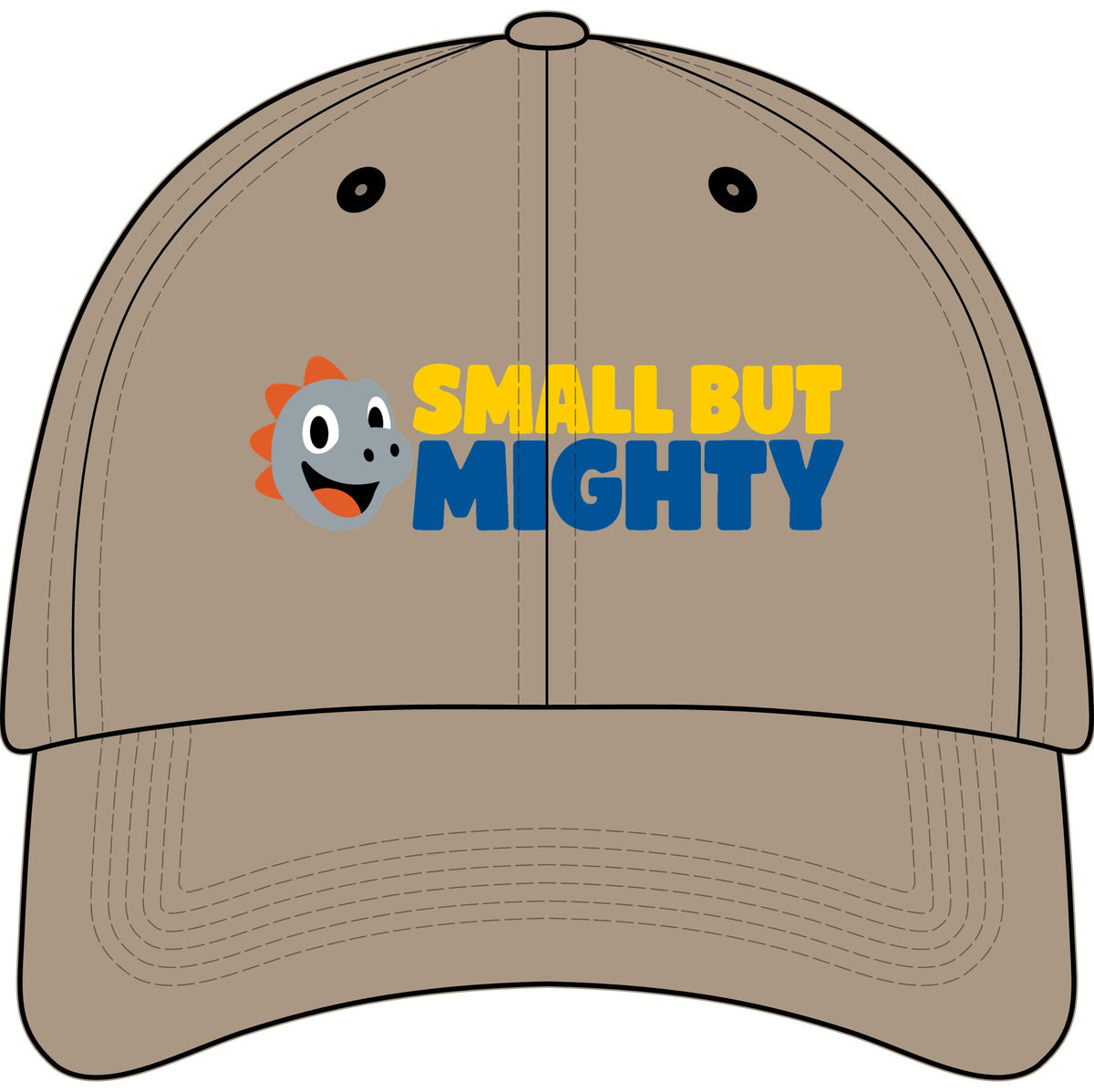 Small But Mighty™ Kids Embroidered Hat | Christian Youth Baseball Cap | Inspirational Faith Hat for Boys & Girls | Rooted in Yah Mercantile™