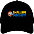 Small But Mighty™ Kids Embroidered Hat | Christian Youth Baseball Cap | Inspirational Faith Hat for Boys & Girls | Rooted in Yah Mercantile™