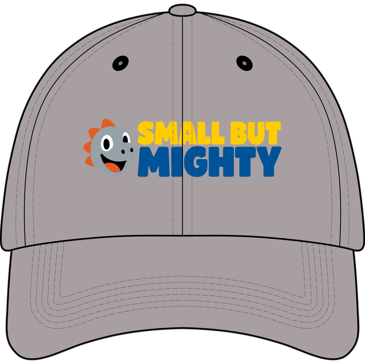 Small But Mighty™ Kids Embroidered Hat | Christian Youth Baseball Cap | Inspirational Faith Hat for Boys & Girls | Rooted in Yah Mercantile™