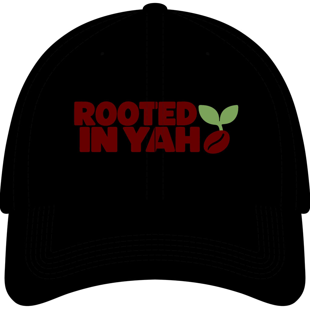 Rooted in Yah™ Kids Embroidered Hat | Christian Youth Baseball Cap | Faith-Inspired Hat for Boys & Girls | Rooted in Yah Mercantile™