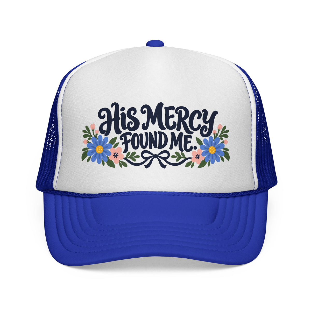 Mercy Found Me™ | Faith-Based Inspirational Hat | Christian Embroidered Cap | Rooted in Yah Mercantile™