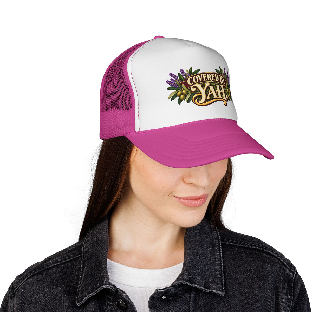 Covered by Yah Trucker Cap