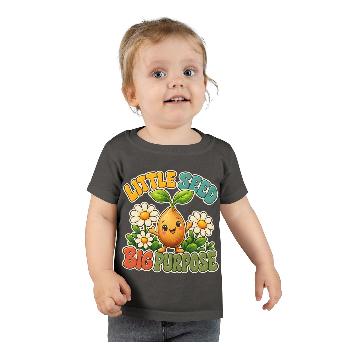 Little Seeds of Yah™ Toddler T-Shirt | Cute Faith-Inspired Kids Tee | Boys & Girls Christian Graphic Shirt | Rooted in Yah Mercantile™