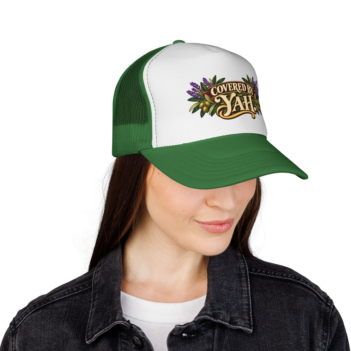 Covered by Yah Trucker Cap