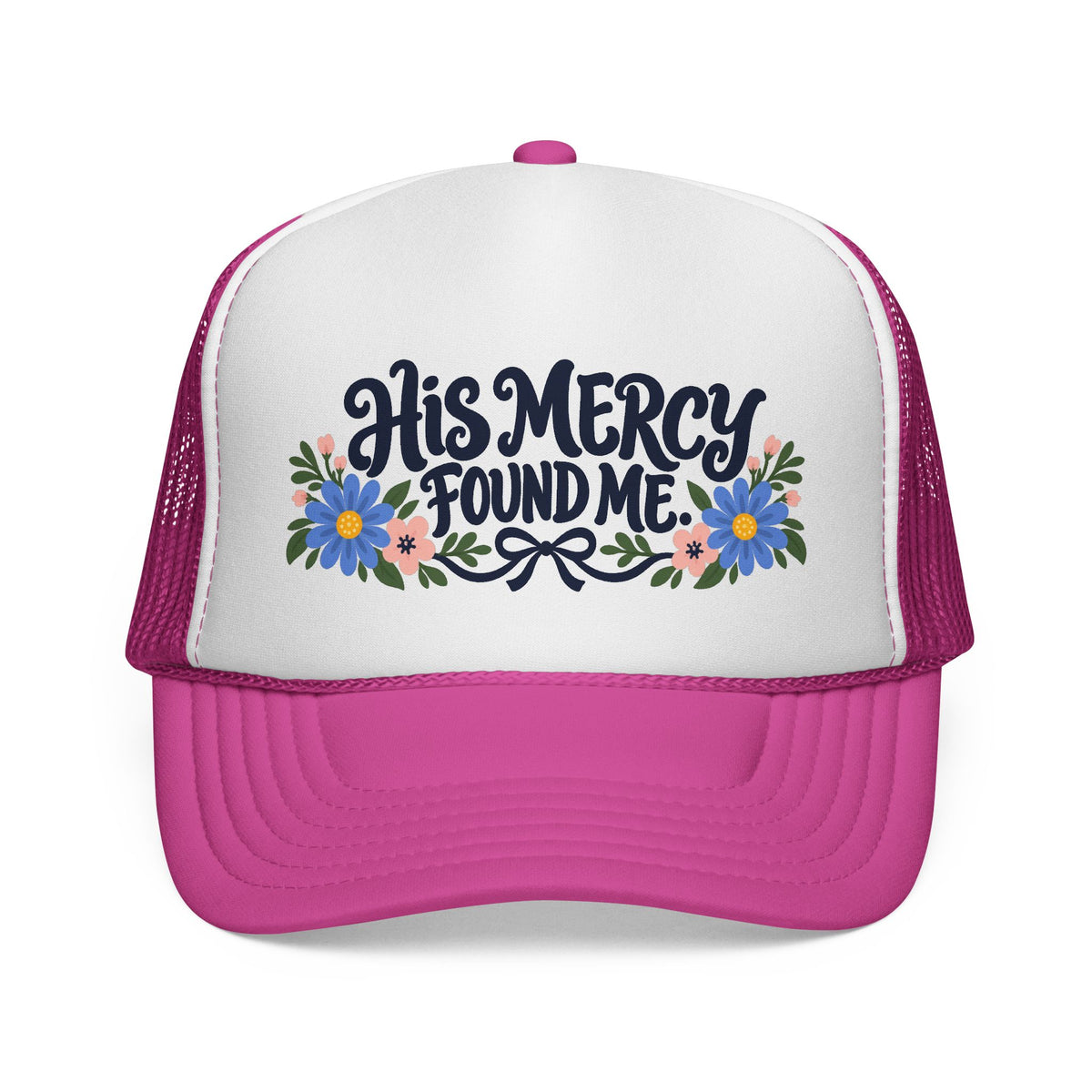 Mercy Found Me™ | Faith-Based Inspirational Hat | Christian Embroidered Cap | Rooted in Yah Mercantile™
