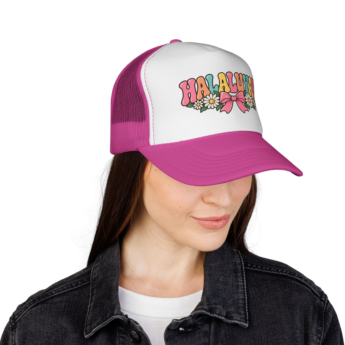 HALALUYAH™ Women’s Faith Hat | Praise Yah Inspirational Cap | Faith-Filled Christian Headwear | Rooted in Yah Mercantile™