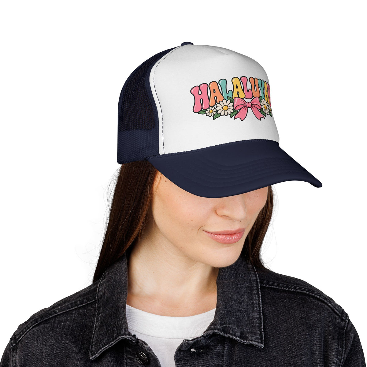 HALALUYAH™ Women’s Faith Hat | Praise Yah Inspirational Cap | Faith-Filled Christian Headwear | Rooted in Yah Mercantile™
