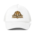 Lion of Judah™ Men’s Trucker Hat | Christian Lion Faith Cap | Bold Biblical Warrior Headwear | Rooted in Yah Mercantile™