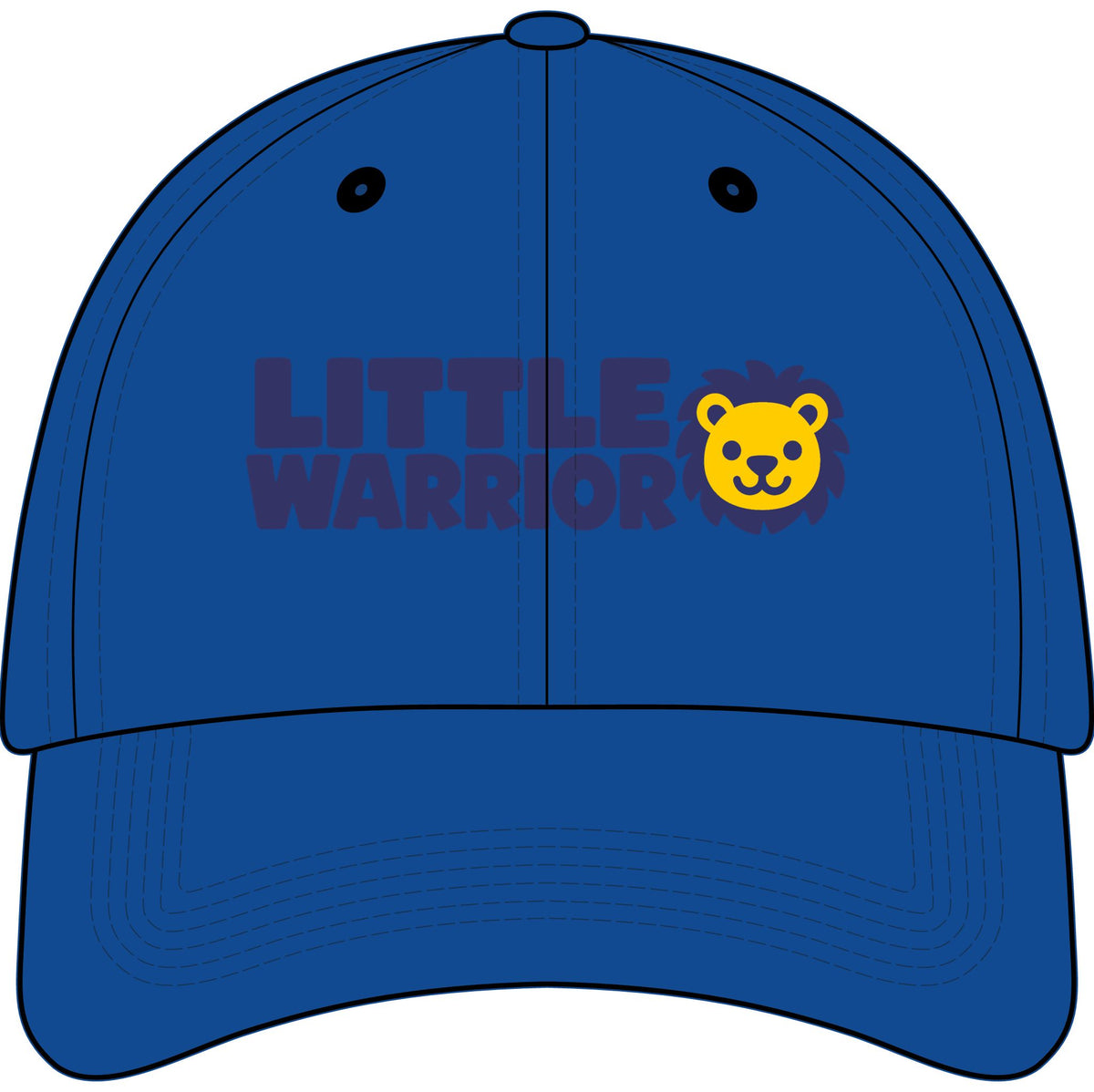 Little Warrior™ Kids Embroidered Hat | Christian Youth Baseball Cap | Faith & Courage Hat for Boys and Girls | Rooted in Yah Mercantile™