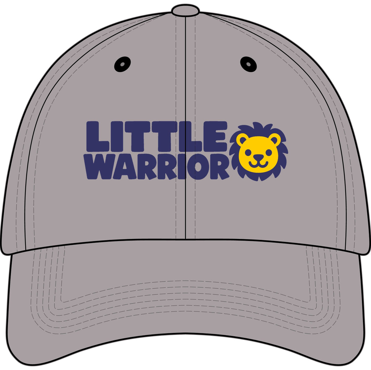 Little Warrior™ Kids Embroidered Hat | Christian Youth Baseball Cap | Faith & Courage Hat for Boys and Girls | Rooted in Yah Mercantile™
