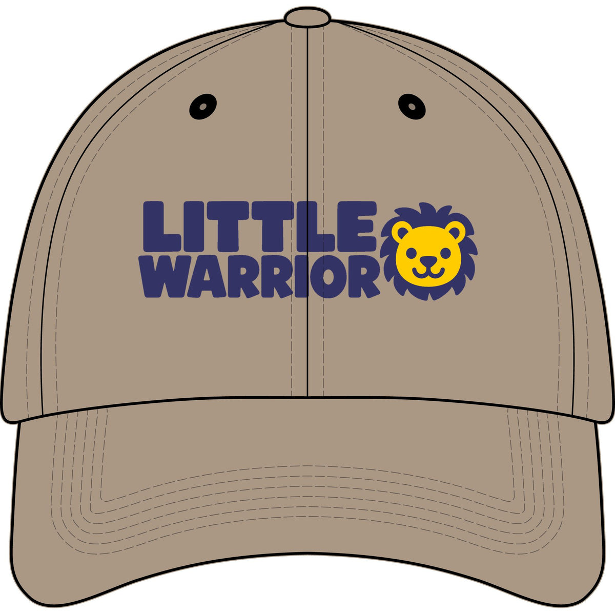 Little Warrior™ Kids Embroidered Hat | Christian Youth Baseball Cap | Faith & Courage Hat for Boys and Girls | Rooted in Yah Mercantile™