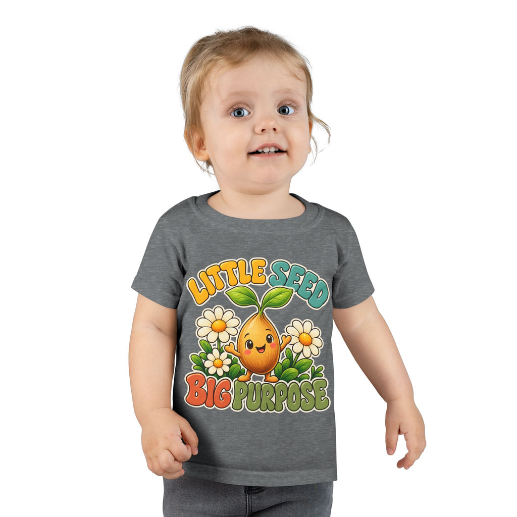 Little Seeds of Yah™ Toddler T-Shirt | Cute Faith-Inspired Kids Tee | Boys & Girls Christian Graphic Shirt | Rooted in Yah Mercantile™