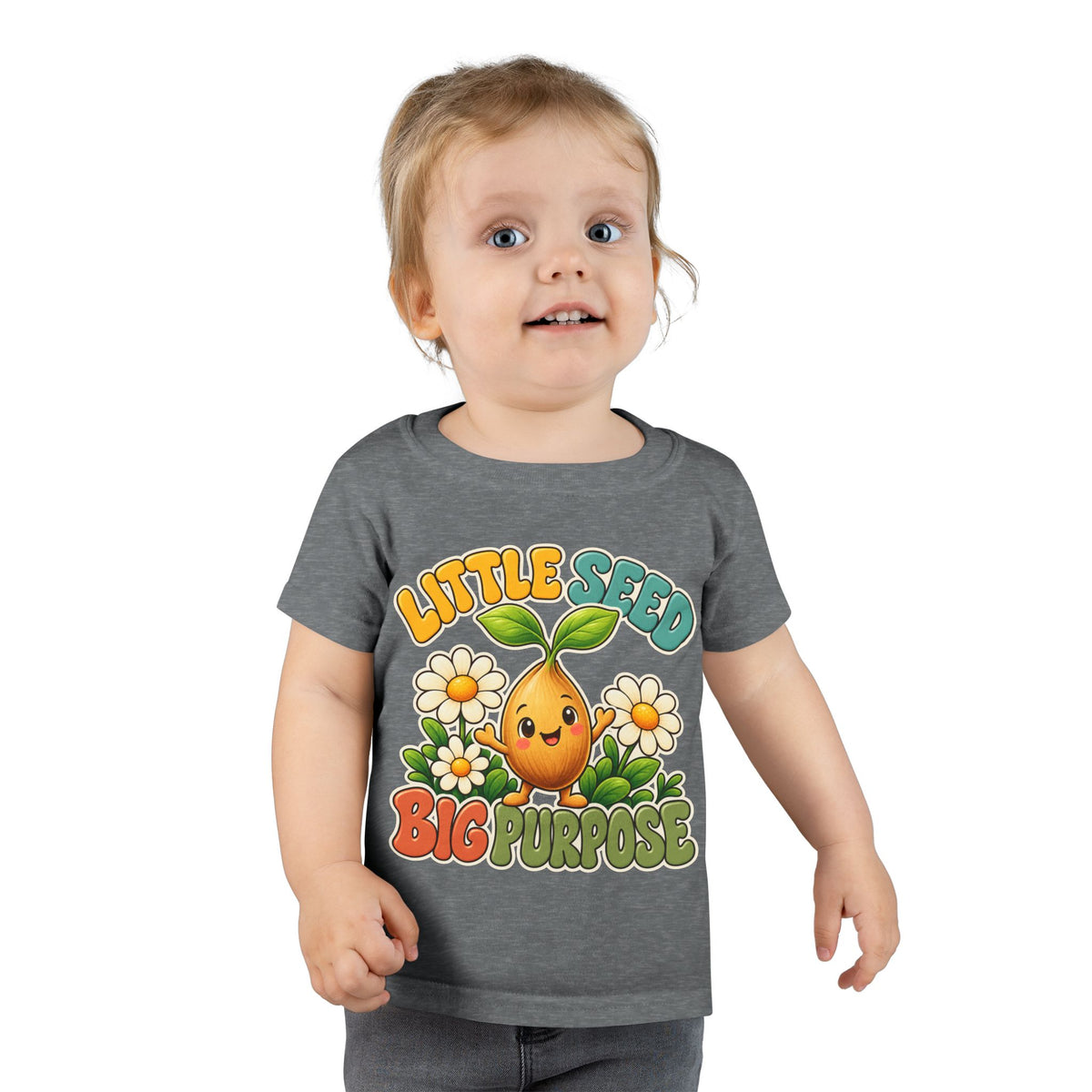 Little Seeds of Yah™ Toddler T-Shirt | Cute Faith-Inspired Kids Tee | Boys & Girls Christian Graphic Shirt | Rooted in Yah Mercantile™