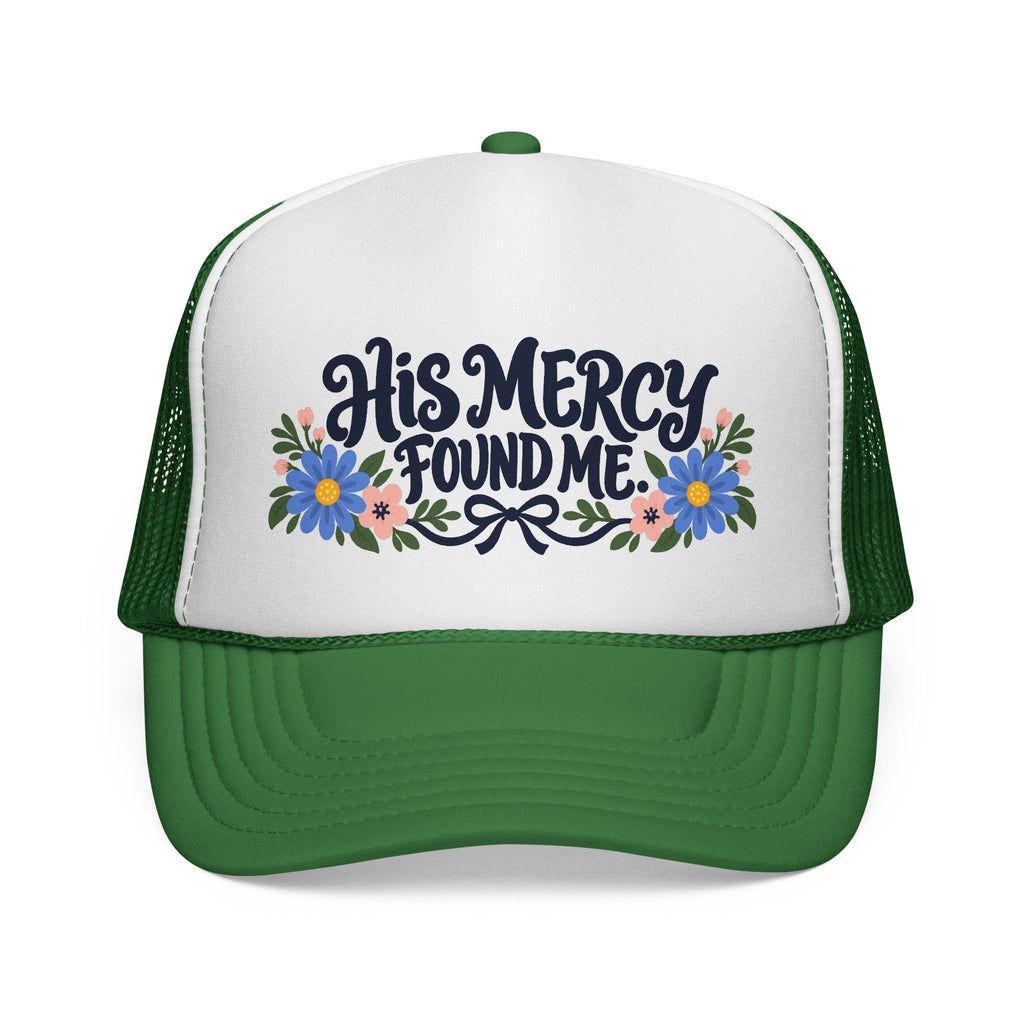 Mercy Found Me™ | Faith-Based Inspirational Hat | Christian Embroidered Cap | Rooted in Yah Mercantile™