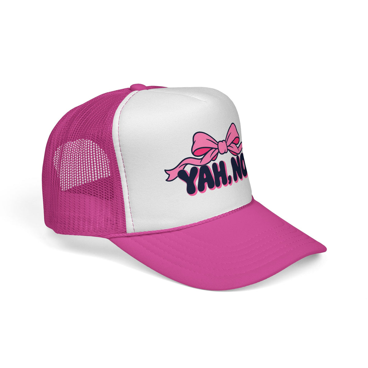 YAH, NO!™ | Funny Faith-Based Statement Hat | Bold Christian Cap | Faith, Fire & Fearless Collection