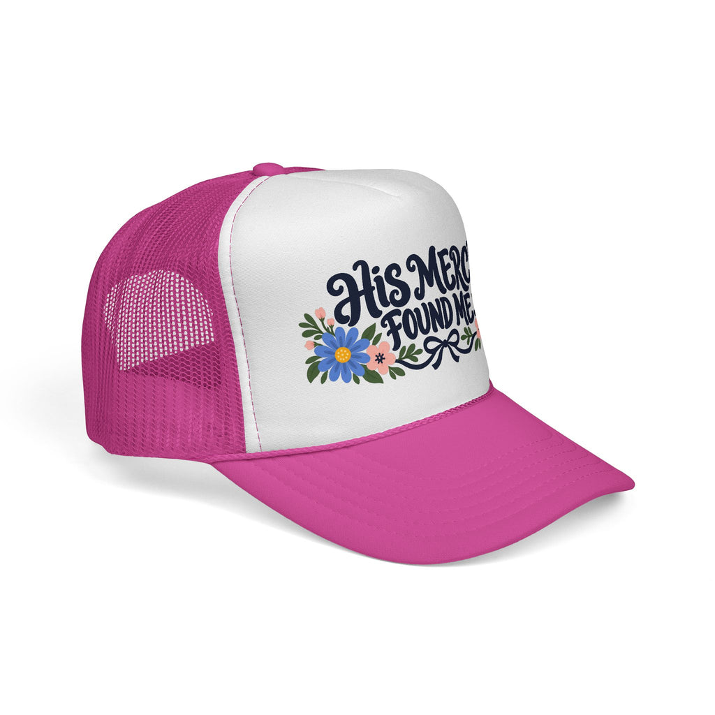 Mercy Found Me™ | Faith-Based Inspirational Hat | Christian Embroidered Cap | Rooted in Yah Mercantile™