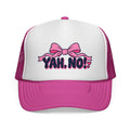 YAH, NO!™ | Funny Faith-Based Statement Hat | Bold Christian Cap | Faith, Fire & Fearless Collection