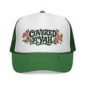 Covered by Yah™ Women’s Faith Hat | Inspirational Christian Cap | Psalm 91 Inspired | Rooted in Yah Mercantile™