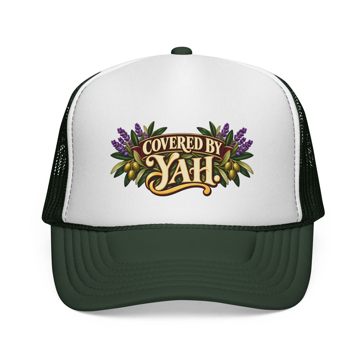 Covered by Yah Trucker Cap