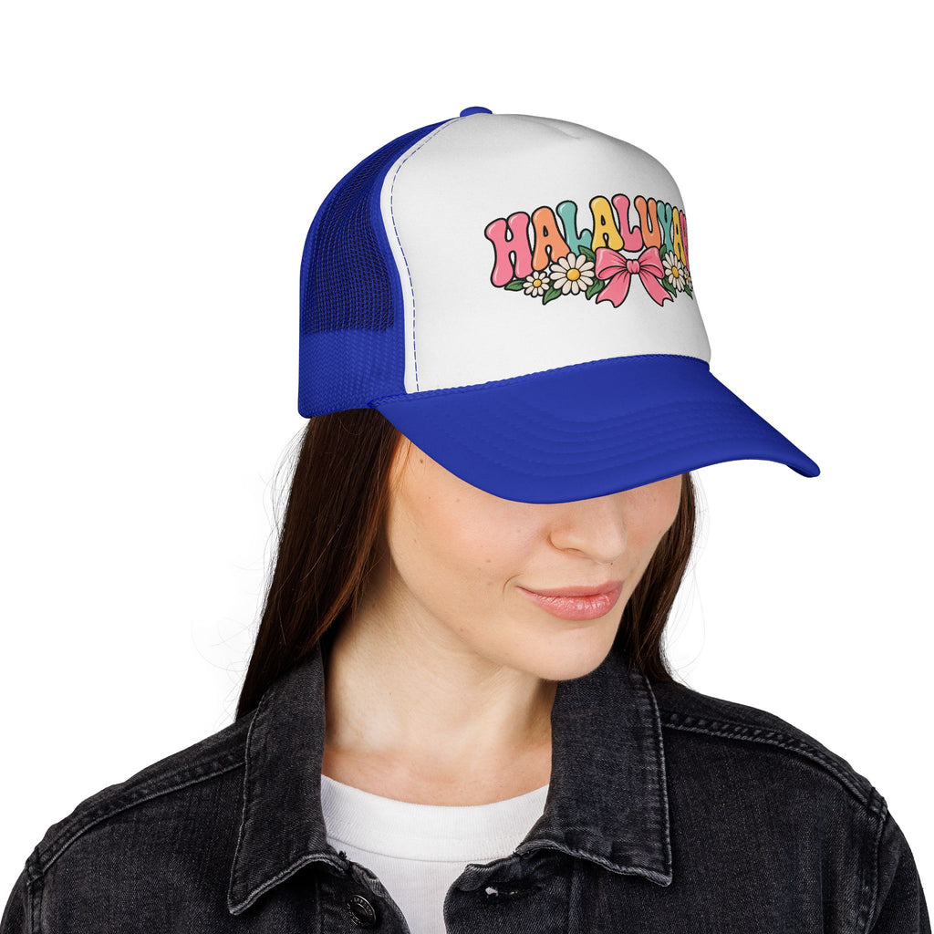 HALALUYAH™ Women’s Faith Hat | Praise Yah Inspirational Cap | Faith-Filled Christian Headwear | Rooted in Yah Mercantile™