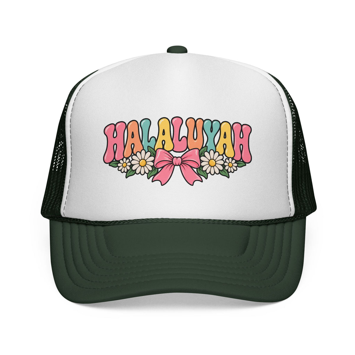 HALALUYAH™ Women’s Faith Hat | Praise Yah Inspirational Cap | Faith-Filled Christian Headwear | Rooted in Yah Mercantile™