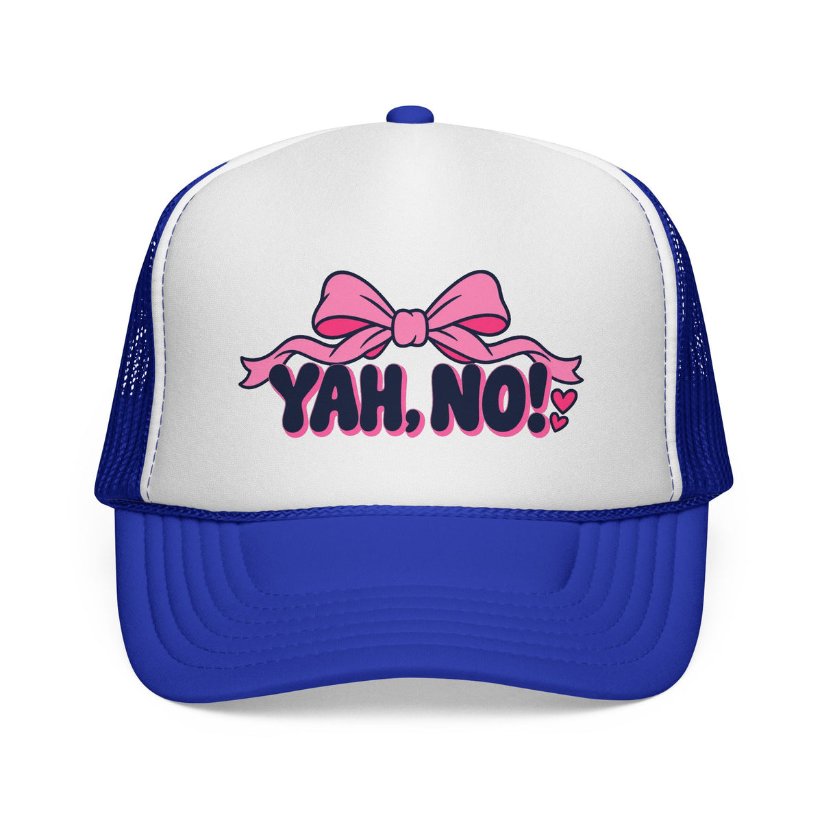 YAH, NO!™ | Funny Faith-Based Statement Hat | Bold Christian Cap | Faith, Fire & Fearless Collection