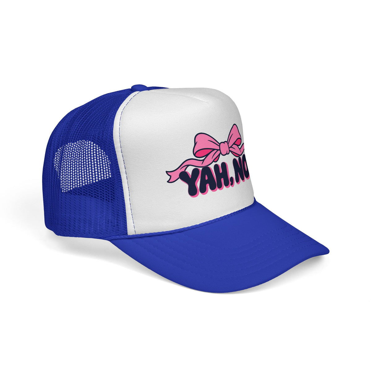 YAH, NO!™ | Funny Faith-Based Statement Hat | Bold Christian Cap | Faith, Fire & Fearless Collection