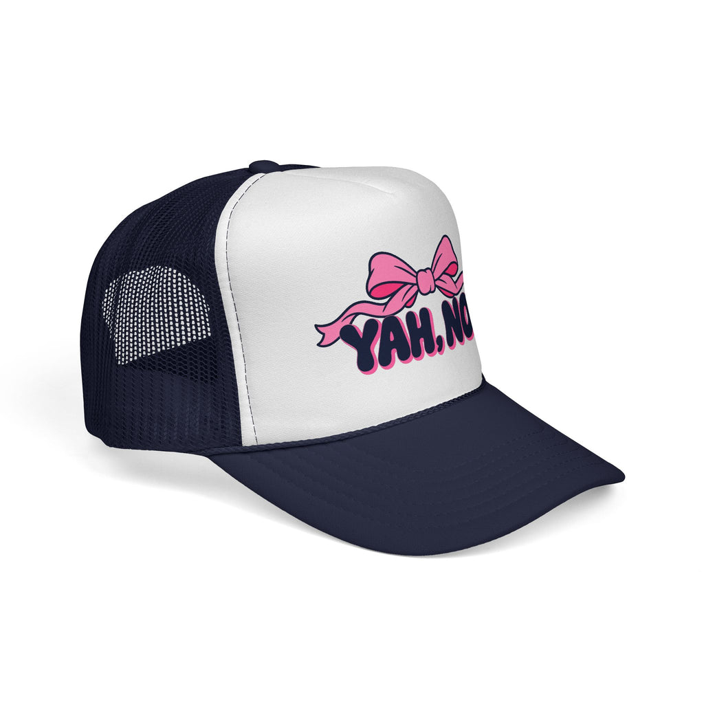 YAH, NO!™ | Funny Faith-Based Statement Hat | Bold Christian Cap | Faith, Fire & Fearless Collection