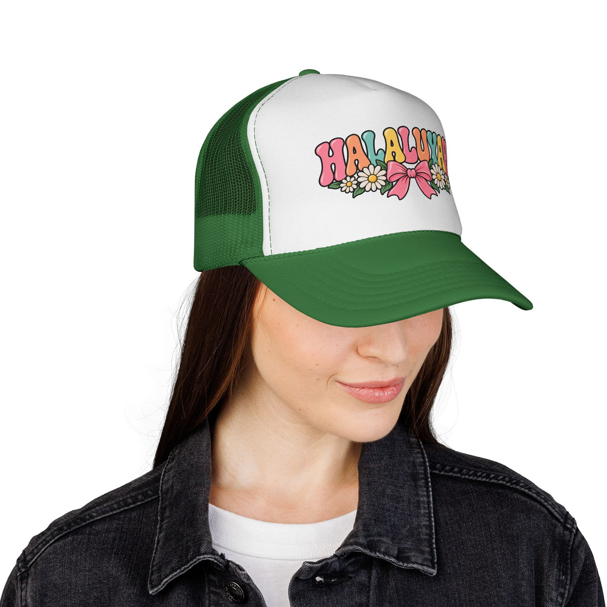 HALALUYAH™ Women’s Faith Hat | Praise Yah Inspirational Cap | Faith-Filled Christian Headwear | Rooted in Yah Mercantile™