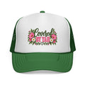 Covered by Yah™ | Women’s Faith-Inspired Embroidered Hat | Christian Inspirational Cap | Rooted in Yah Mercantile™