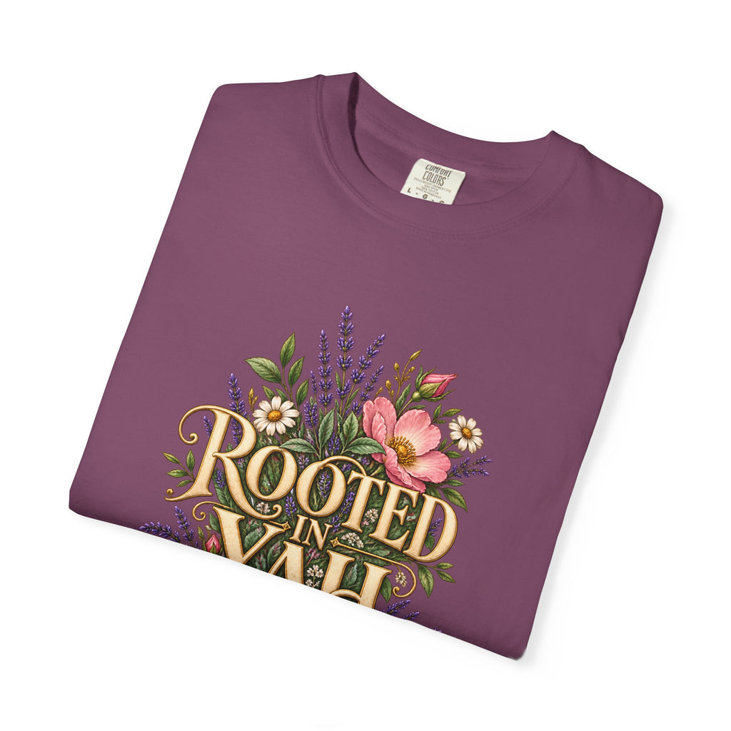 Rooted in Yah™ Women’s Faith T-Shirt | Christian Inspirational Graphic Tee | Faith Over Fear | Women’s Everyday Comfort Shirt