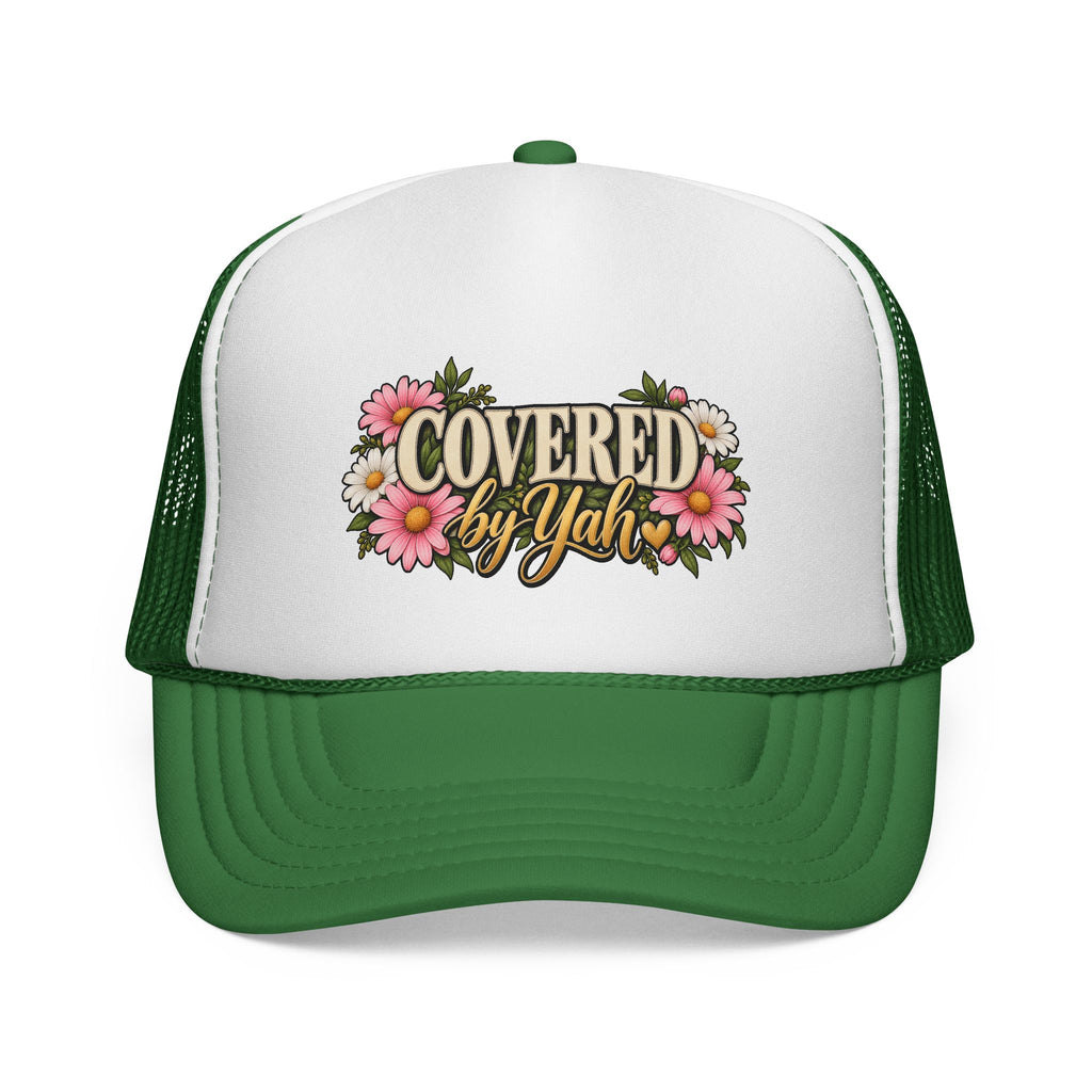 Covered by Yah™ Women’s Faith Hat | Psalm 91 Inspired Cap | Inspirational Christian Headwear | Rooted in Yah Mercantile™