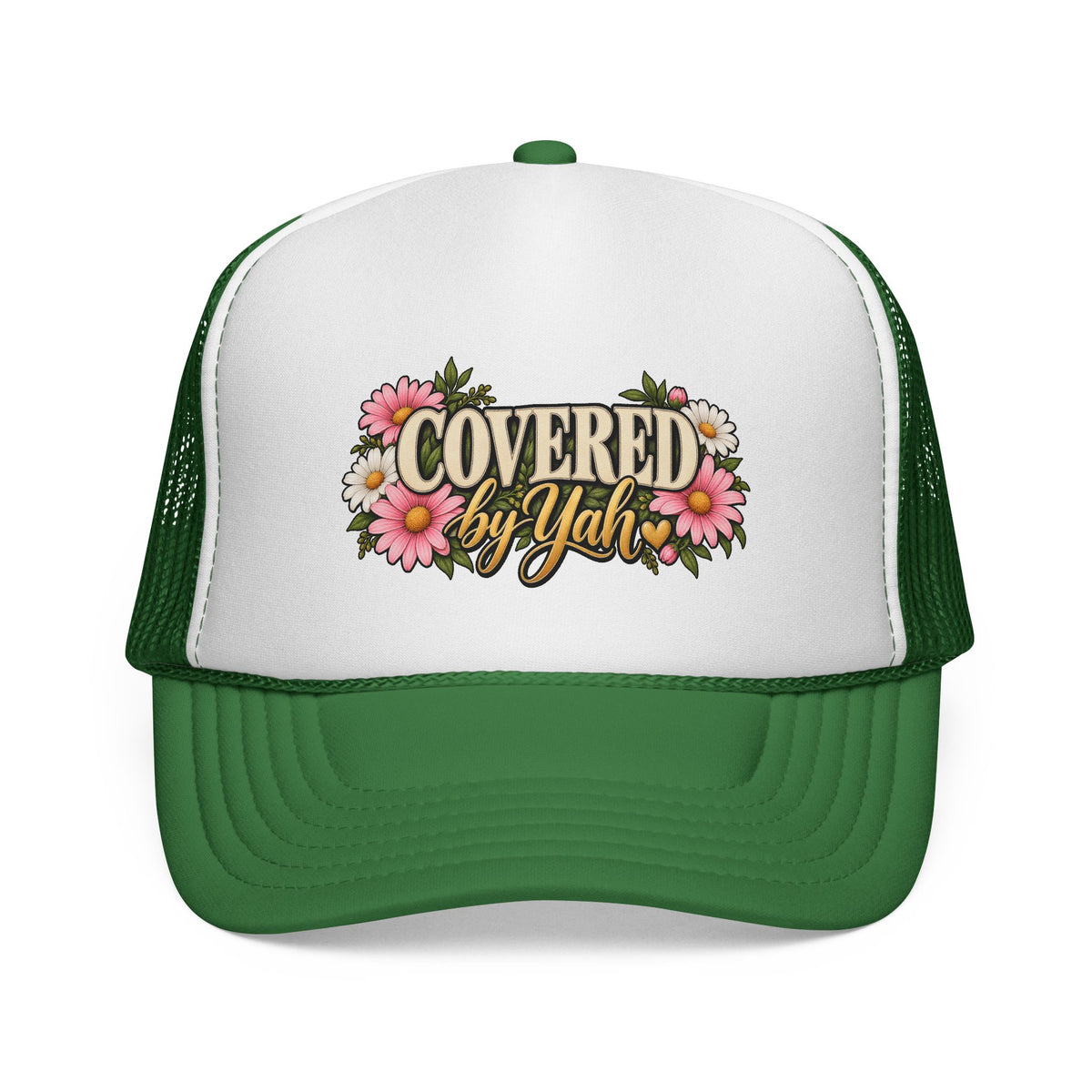 Covered by Yah™ Women’s Faith Hat | Psalm 91 Inspired Cap | Inspirational Christian Headwear | Rooted in Yah Mercantile™